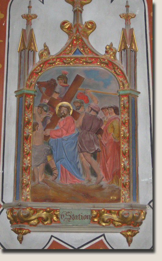 Kruiswegstatie 5 van Notre-Dame-de-Marceille